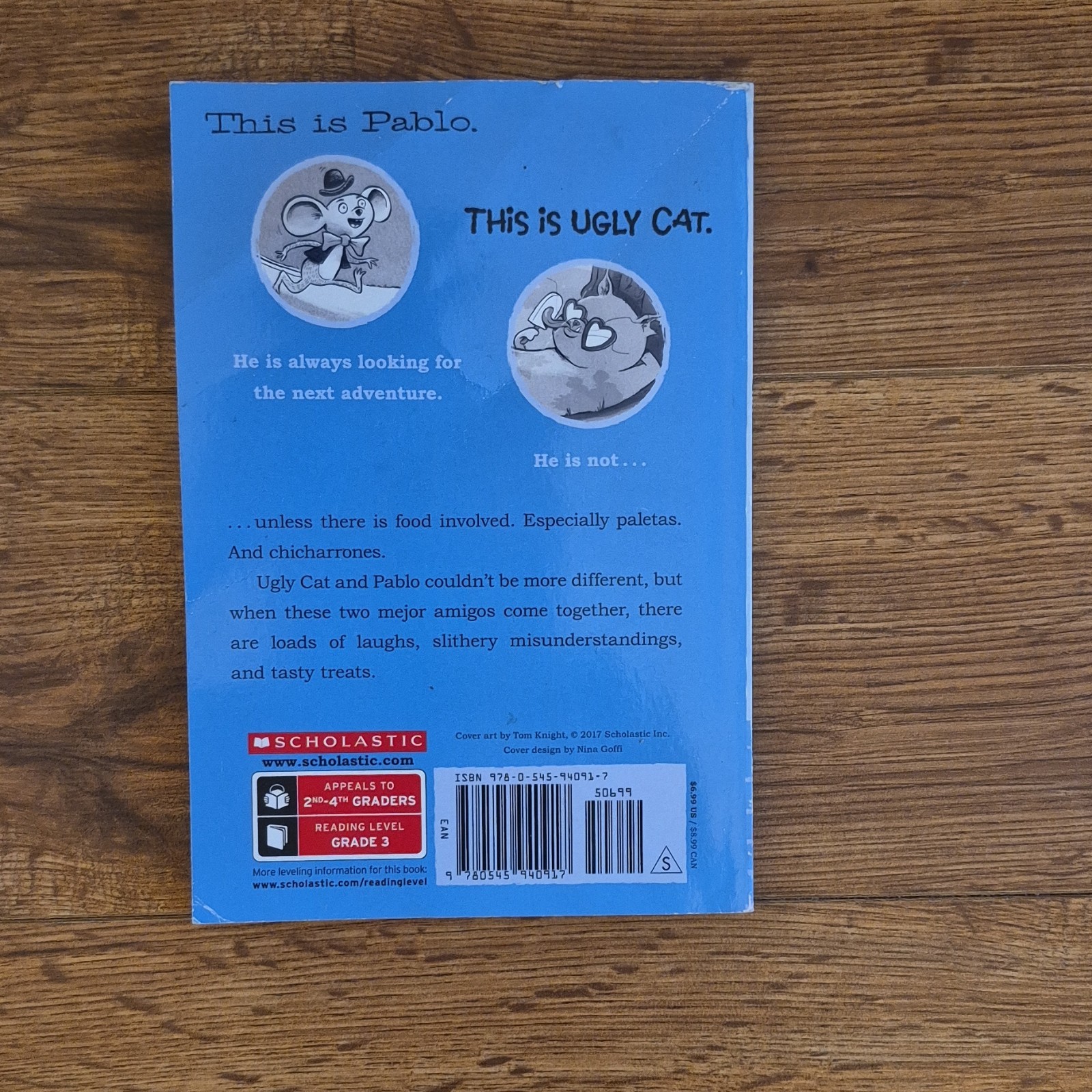 Scholastic Ugly Cat & Pablo by Isabel Quintero Paperback Humorous Stories