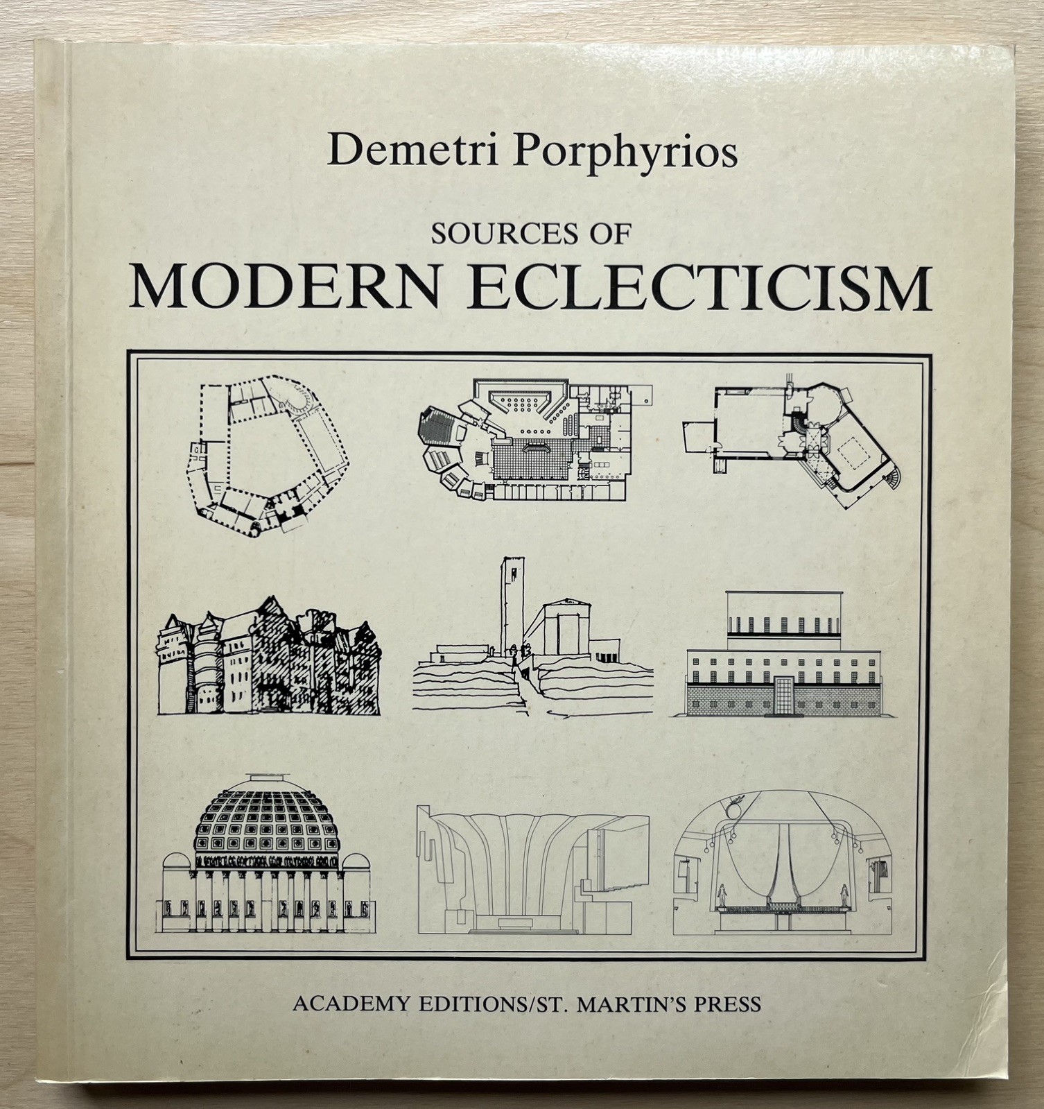 SOURCES OF MODERN ECLECTICISM Studies On Alvar Aalto 1982 Demetri Porphyrios PB