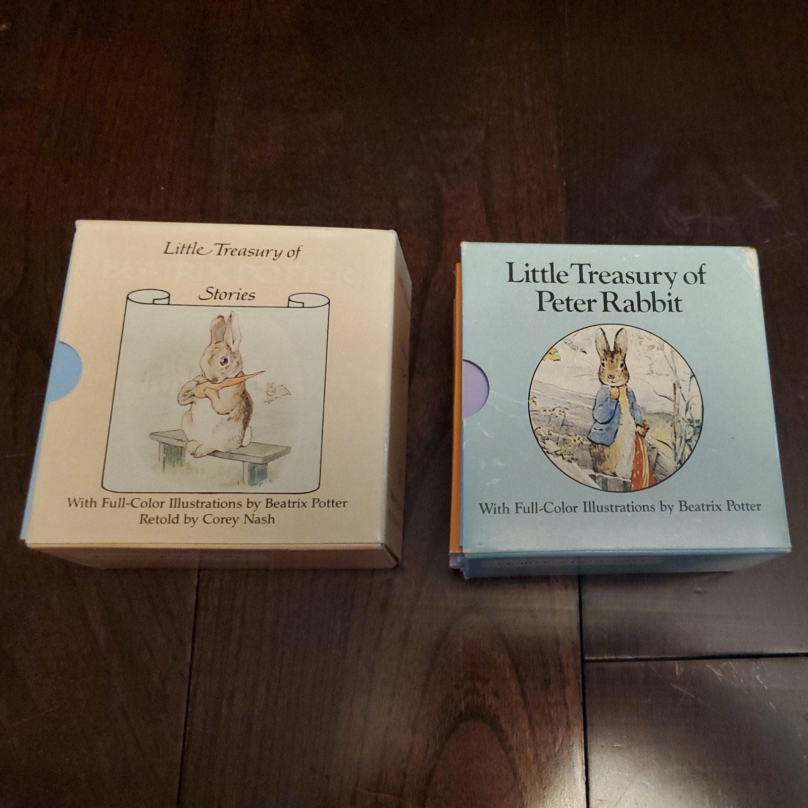 Set Of 12 Vintage Beatrix Potter and Little Treasury of Peter Rabbit