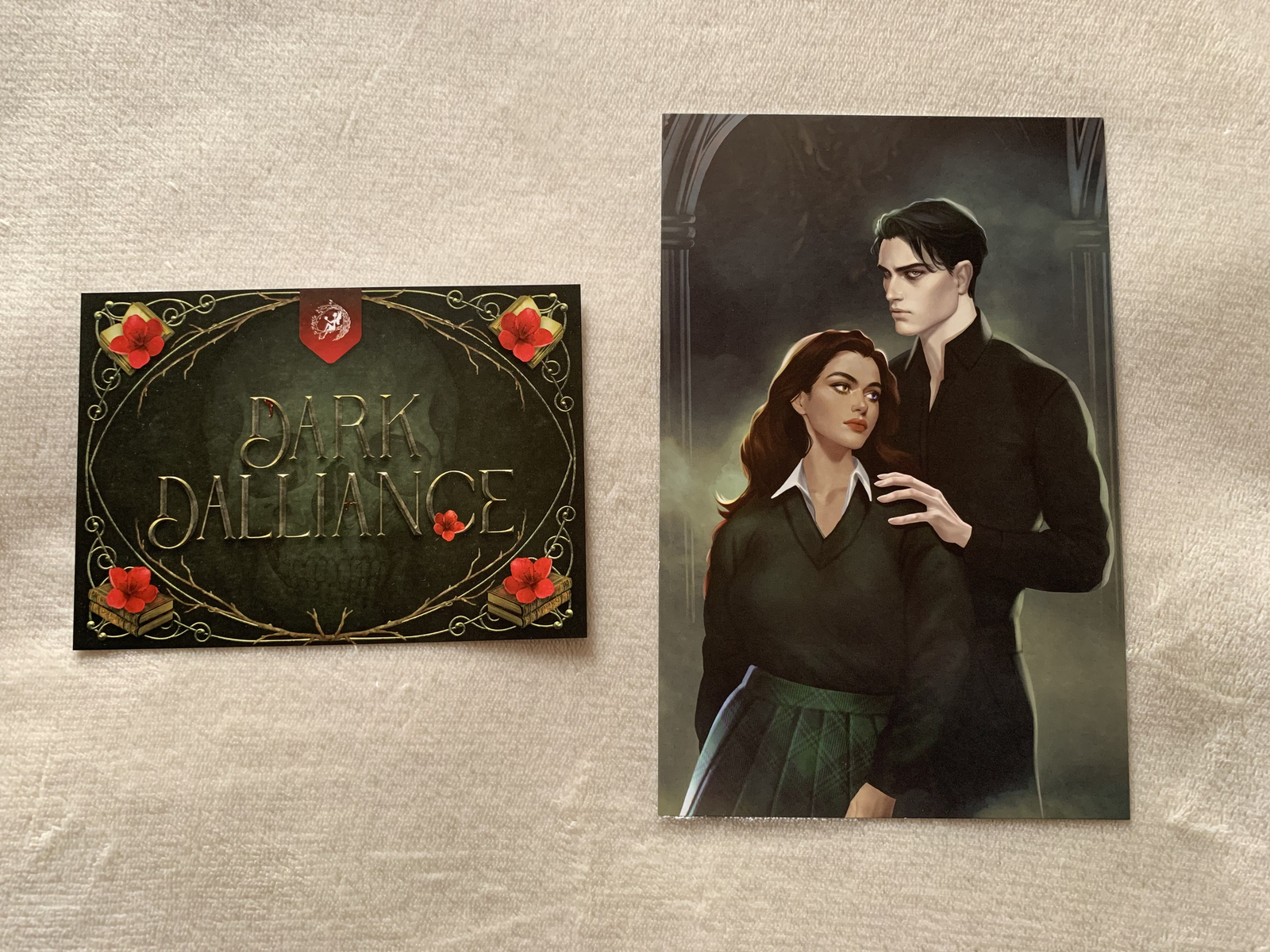 The Coven Fairyloot Exclusive Signed Edition by Harper L. Woods Stenciled Edges