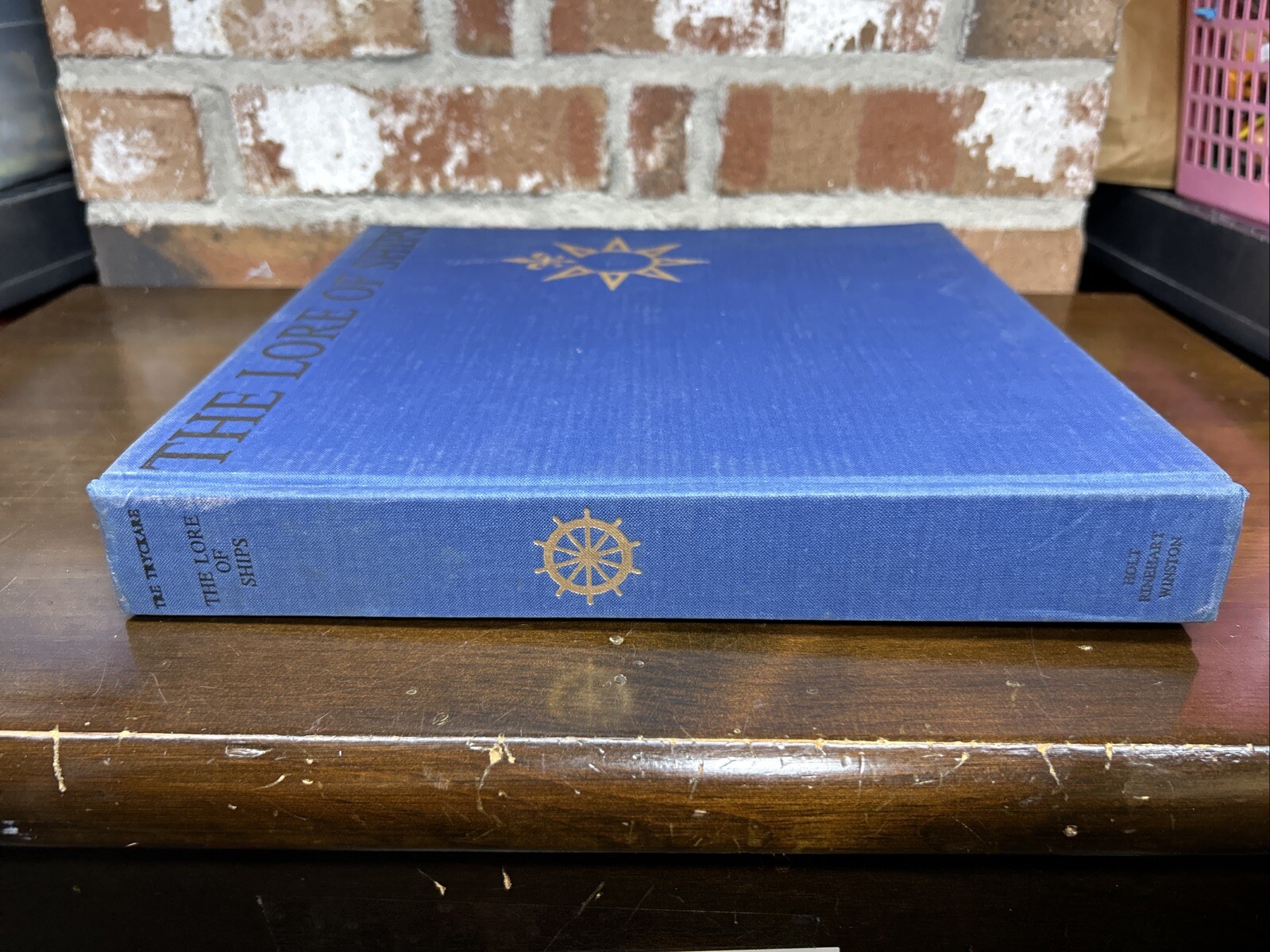 THE LORE OF SHIPS Tre Tryckare ~1963 Hardcover First Edition Printed in Sweden