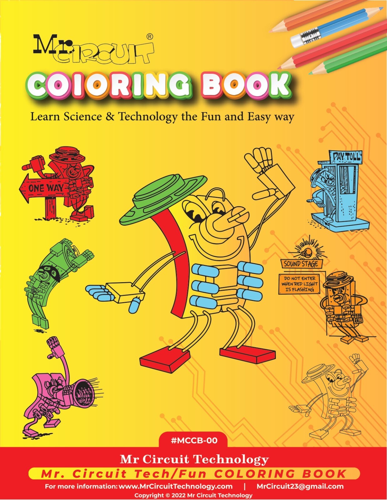 P#01 Teach STEM Technology Electronics – Grades 2, 3, 4 Elem School – Mr Circuit