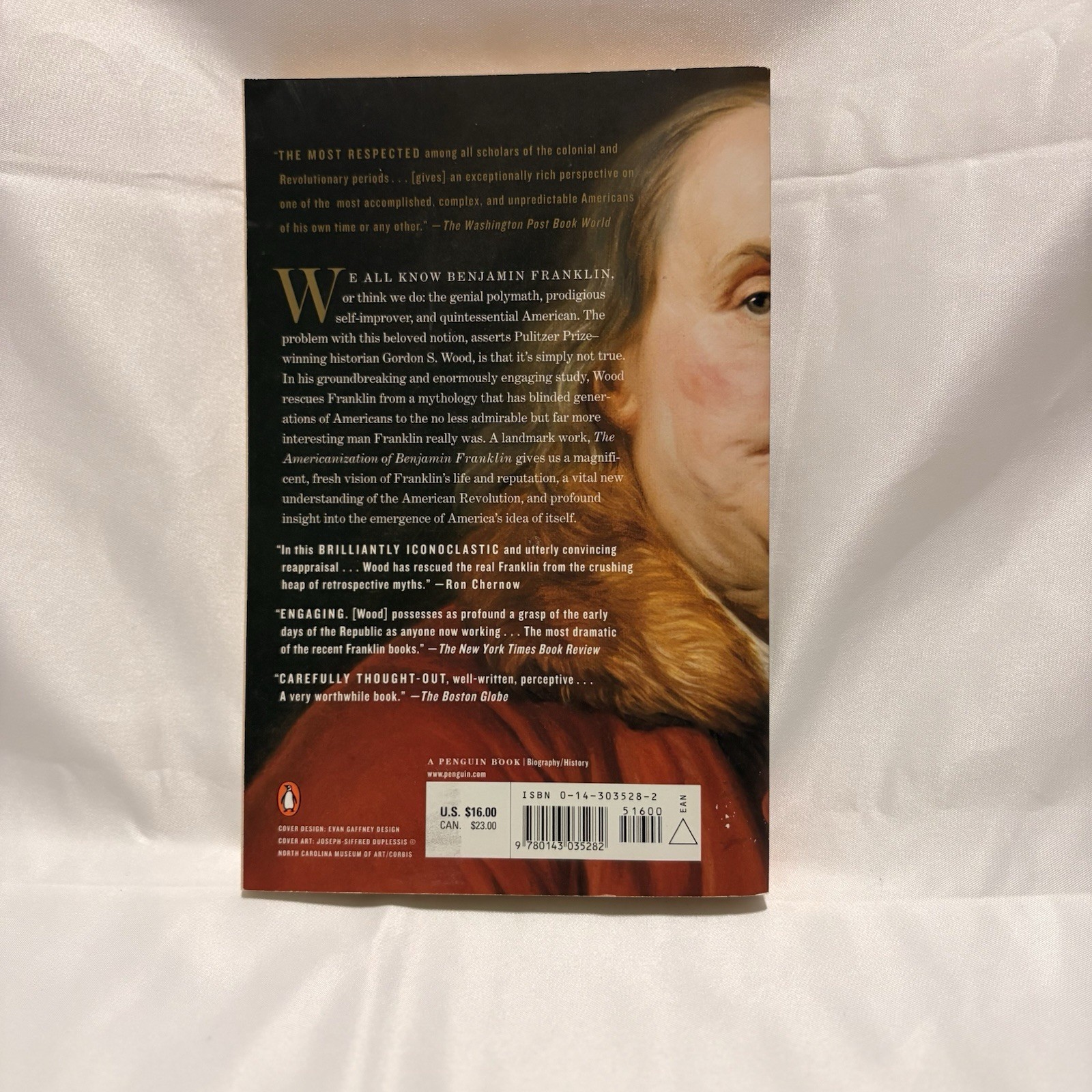 Americanization of Benjamin Franklin Gordon S. Wood Paperback Penguin 2004
