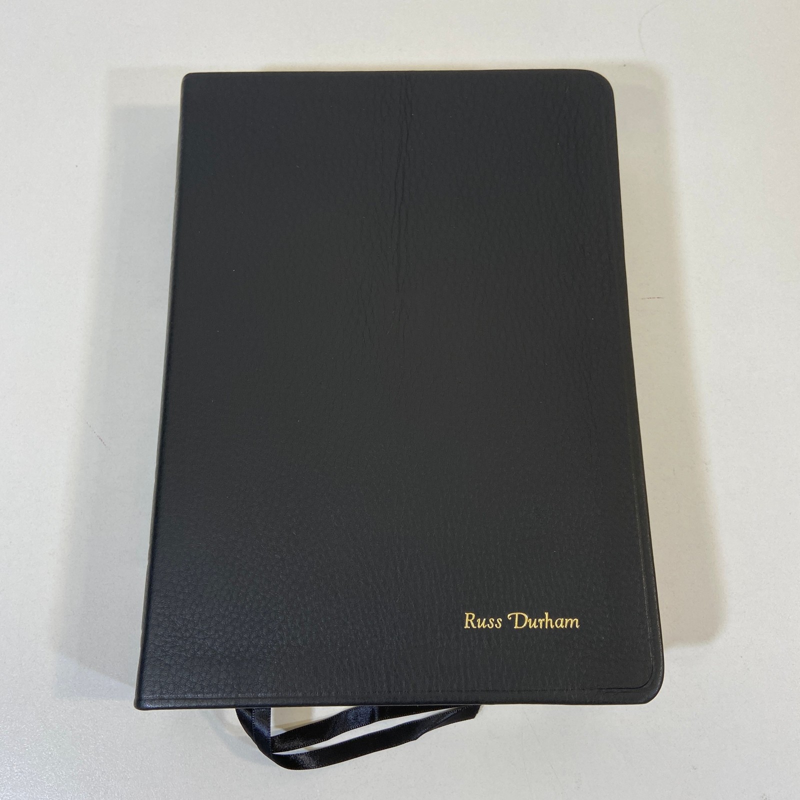 Andrews Study Bible Black Premium Fine Leather New King James Version Leather