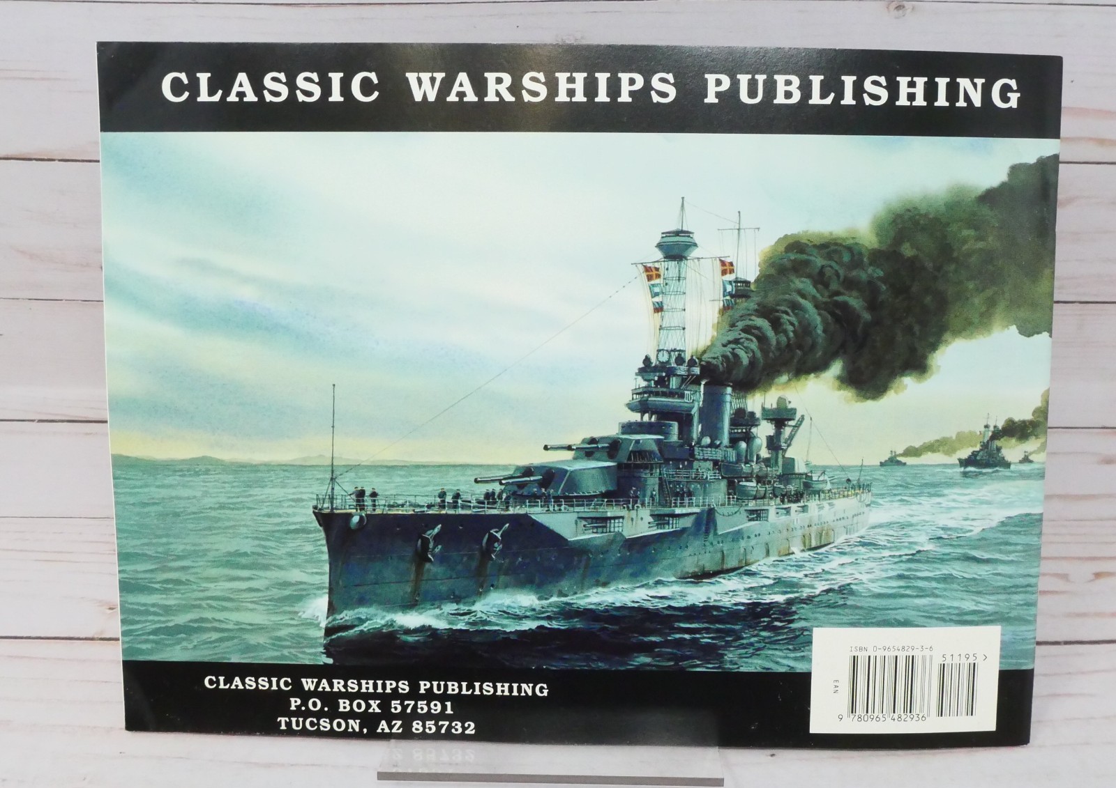 Warship Pictorial Photo Album Book 4, USS Texas BB-35, New York Class Battleship