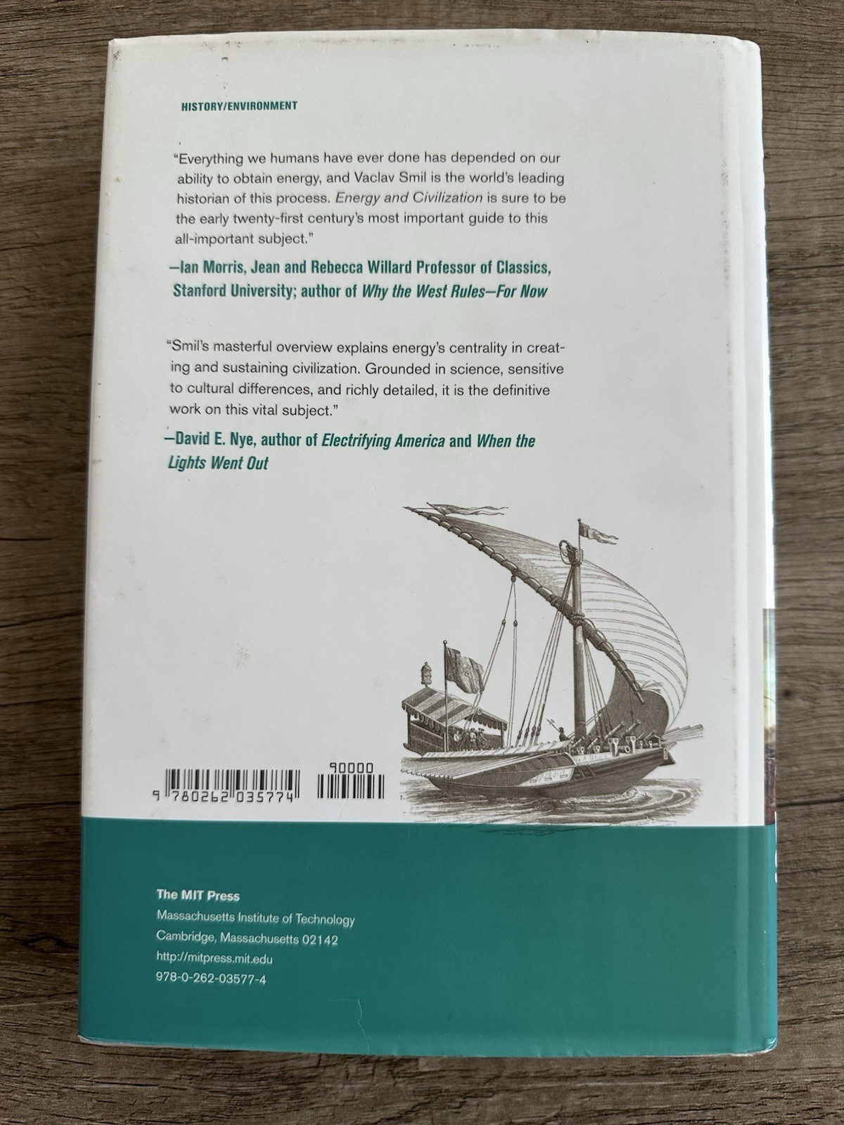 Energy and Civilization : A History / Vaclav Smil / 2017 / Hardcover Dust Jacket