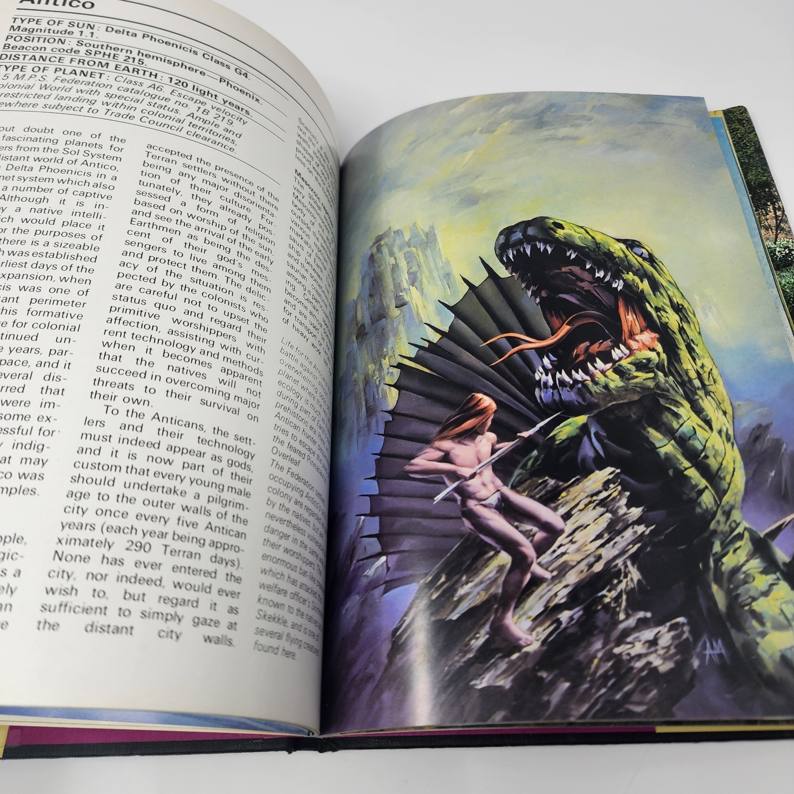 Aliens in Space Steven Caldwell 1979 Hardcover Galactic Encounters Crescent Book