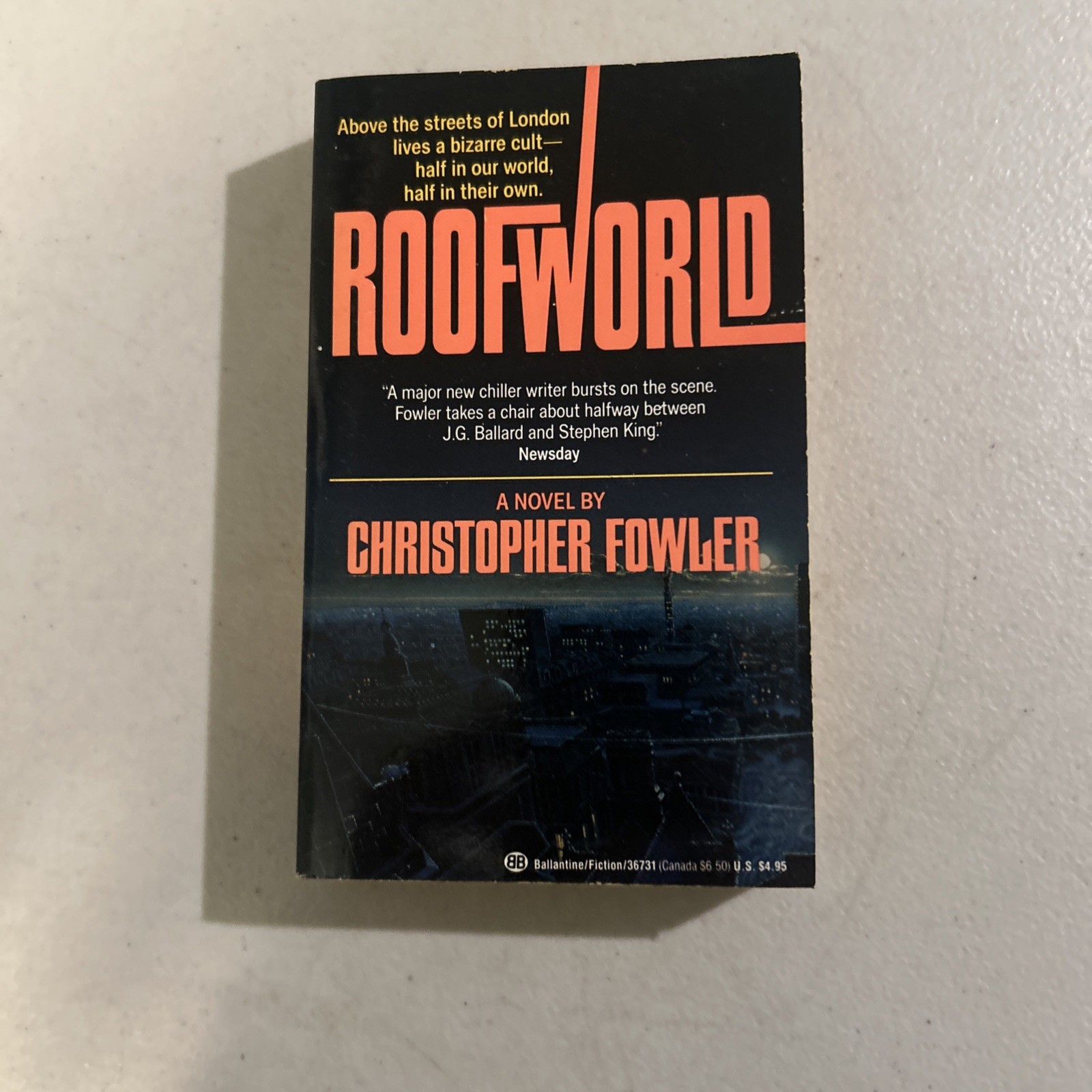 Roofworld by Christopher Fowler (1990, Mass Market) Paperback
