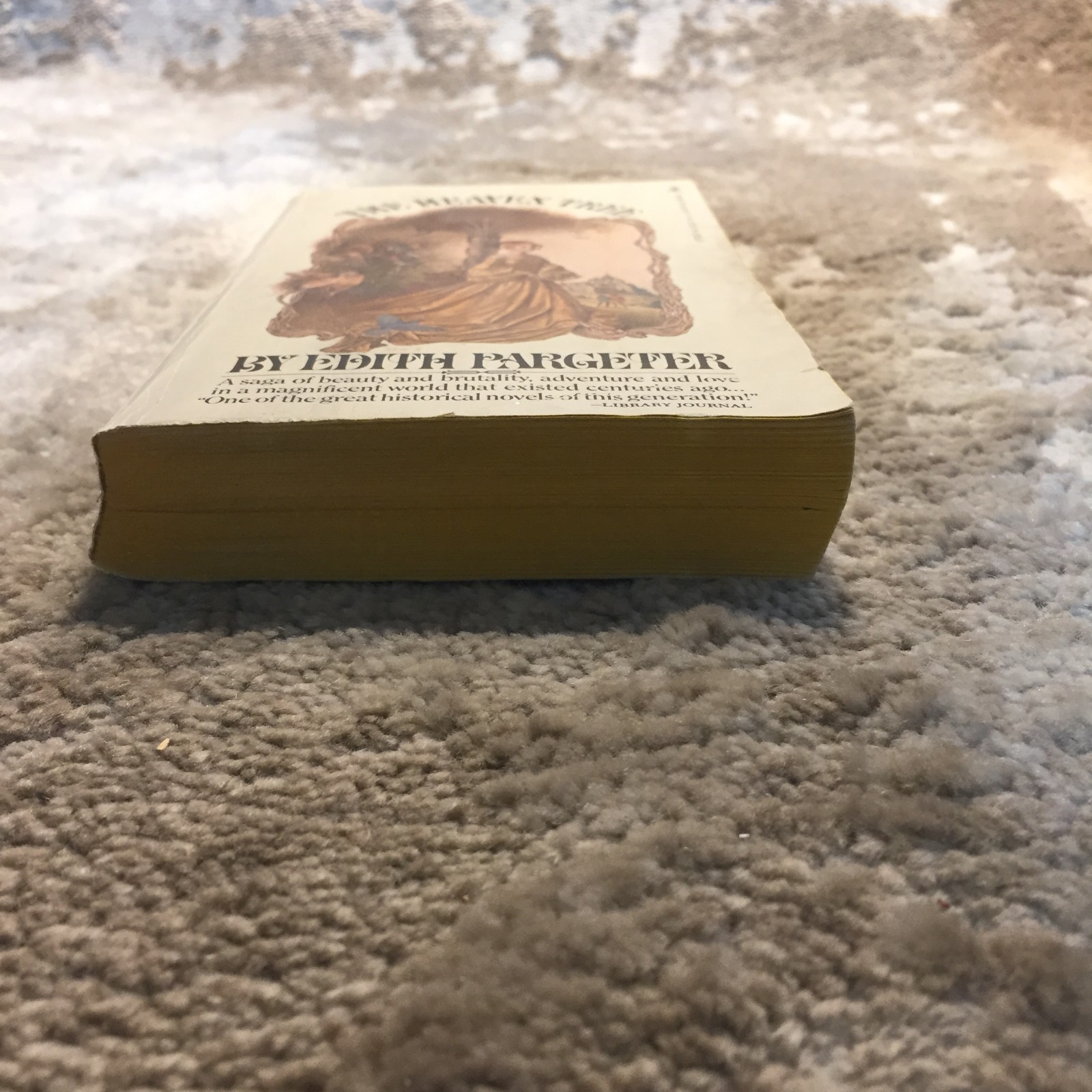 The Heaven Tree Edith Pargeter 1973 Bantam Artisan Building Medieval Saga Book