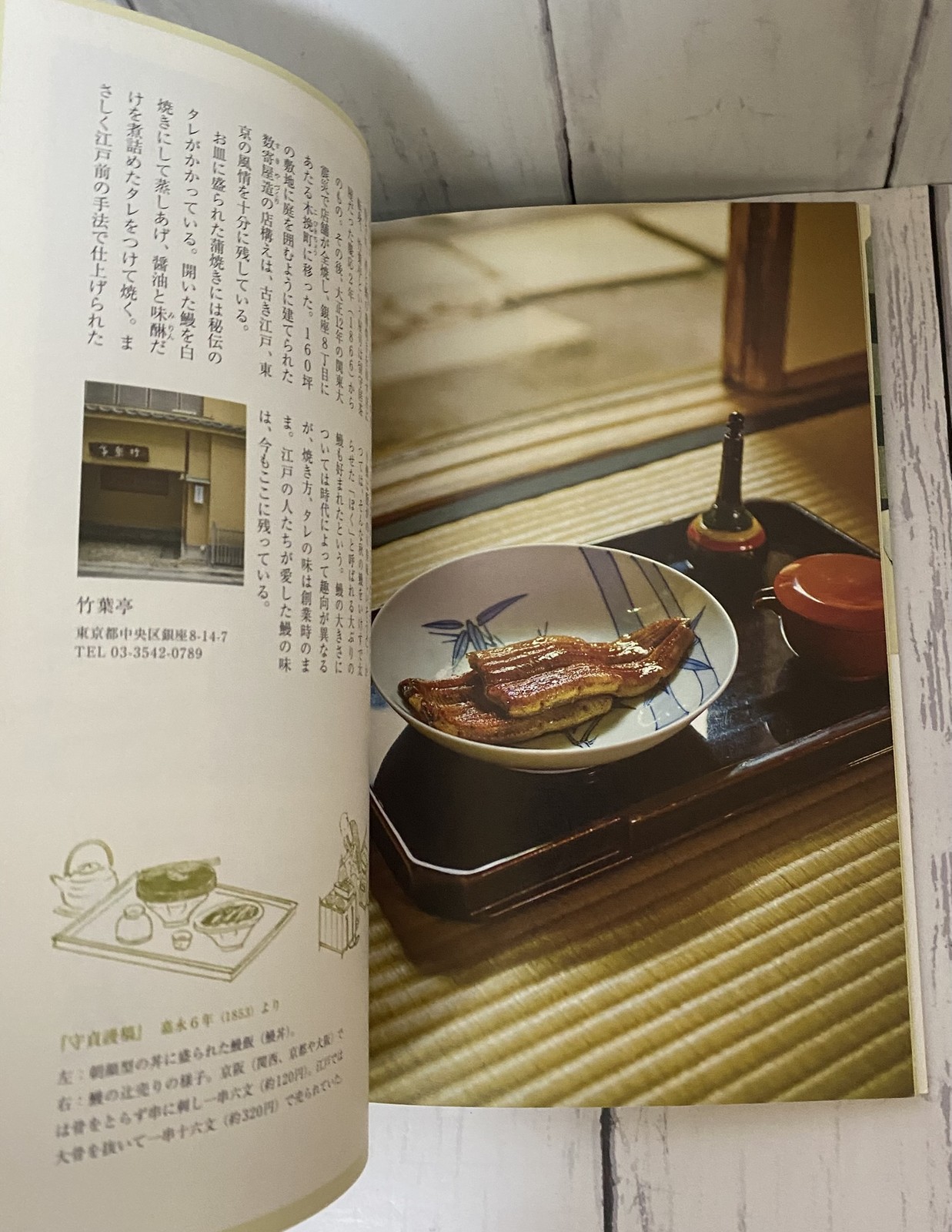 Ukiyo-e Japanese Food Culture Book Edo Period Sushi Soba Tempura Art Japan