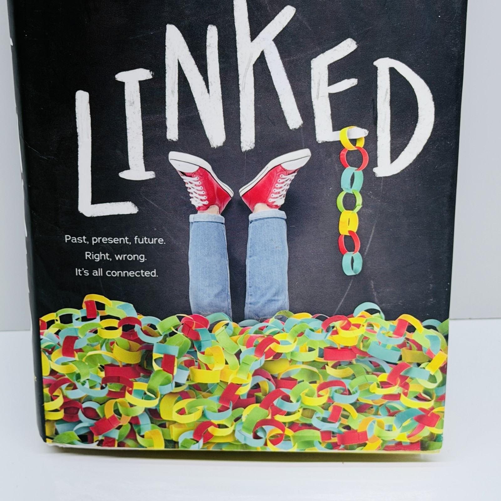 Linked by Gordon Korman Signed 1st Edition Hardcover 2021 Scholastic Press YA