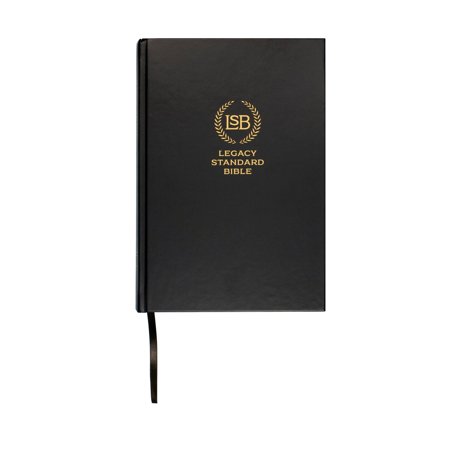 LSB Legacy Standard Bible/Large Print Wide Margin Bible-Black Hardcover
