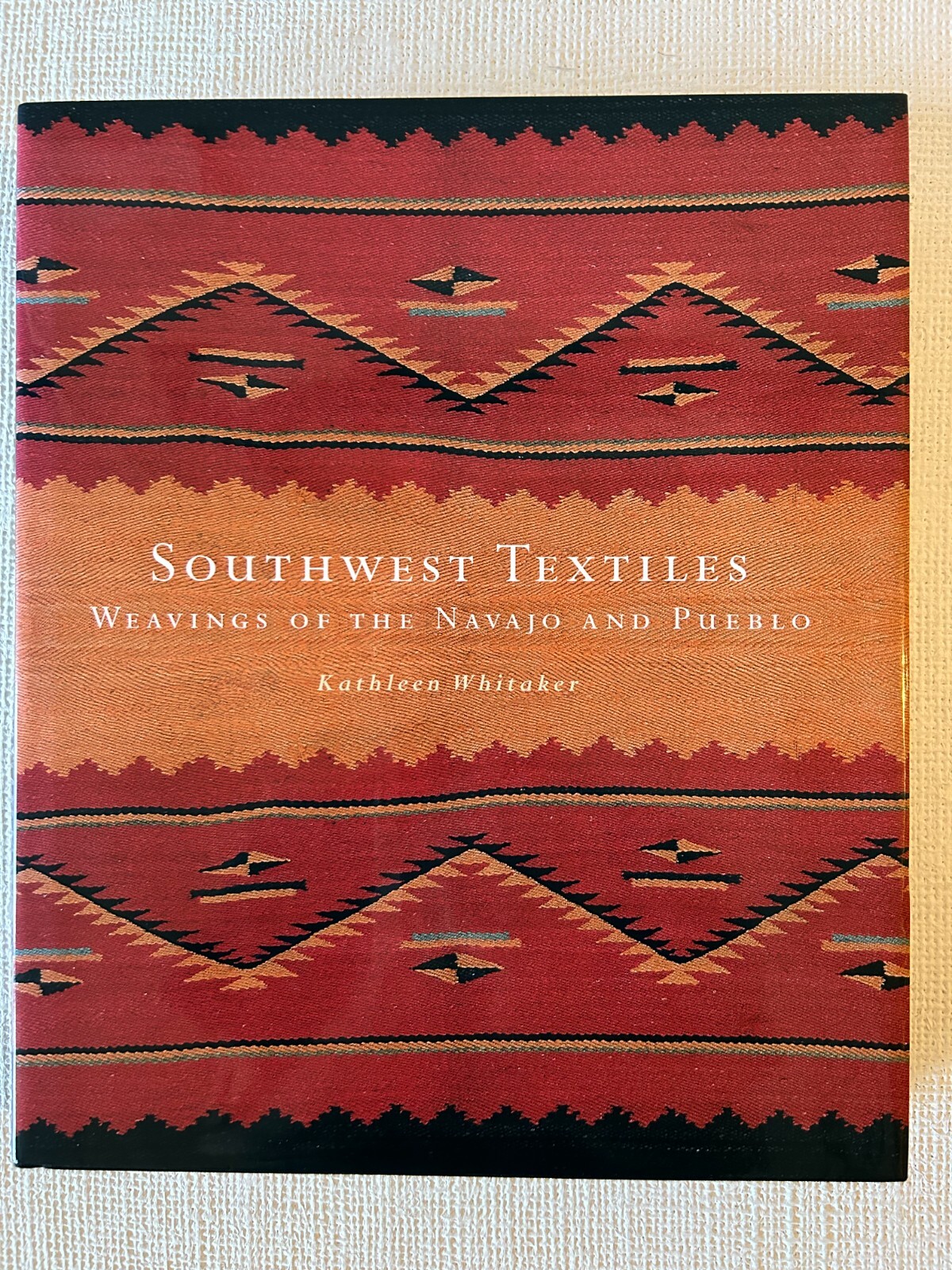 Southwest Textiles Weaving of the Navajo and Pueblo; Kathleen Whitaker; +CD-ROM