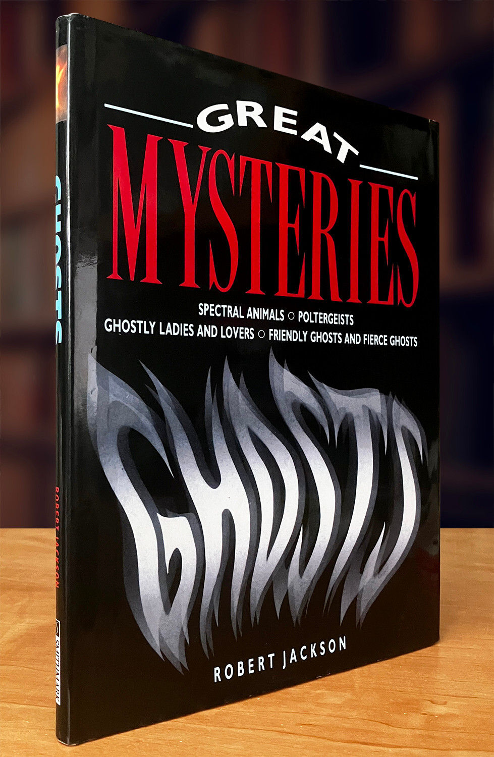 Ghosts (Great Mysteries) By Robert Jackson (1992 HC); Paranormal, Like New