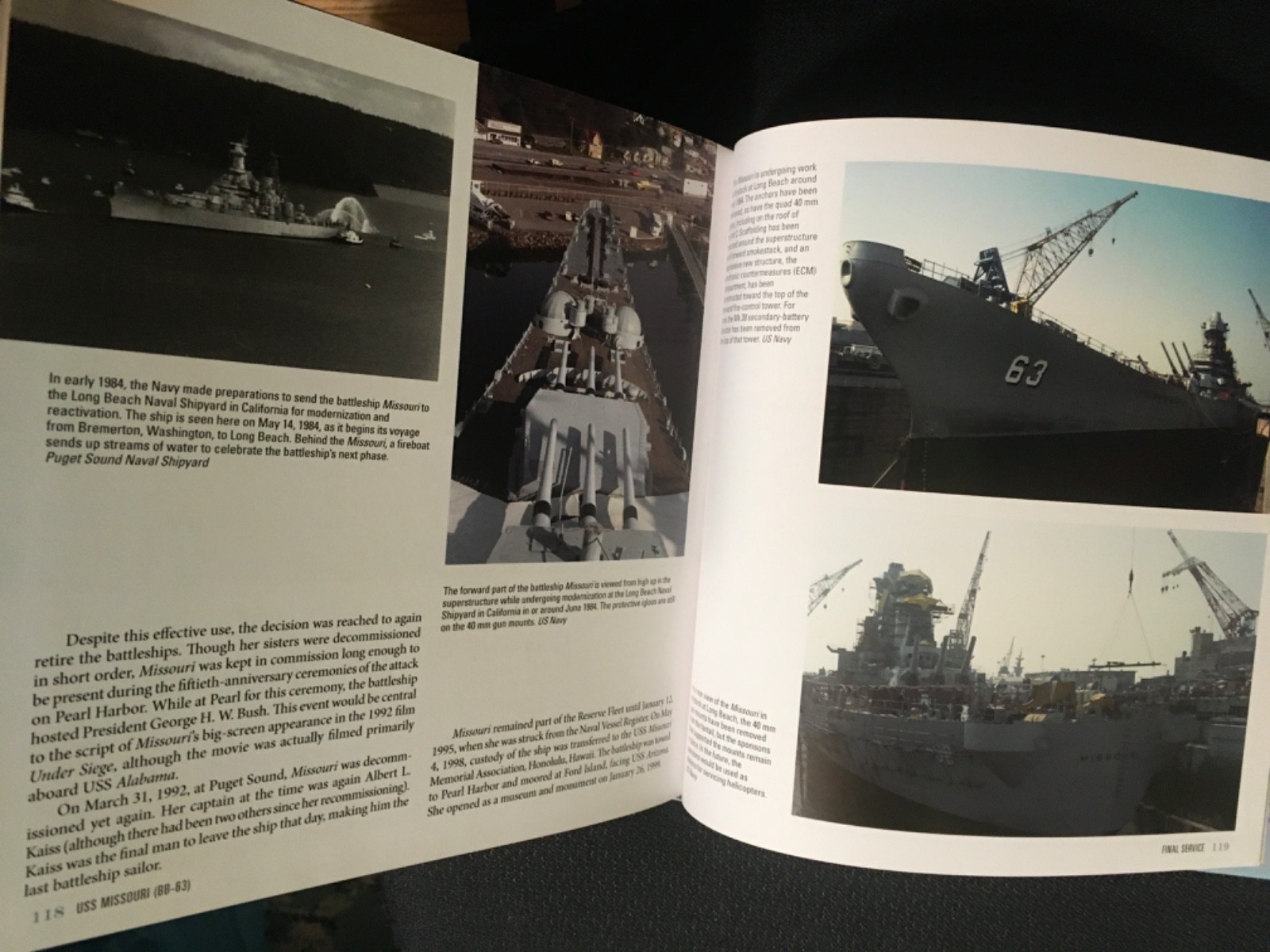 Legends of Warfare Naval USS Missouri BB-63 Americas Last Battleship David Doyle