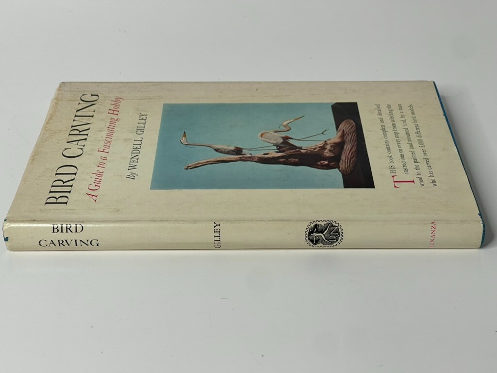 Bird Carving by Wendell Gilley, 1961. Hardcover Dust Jacket