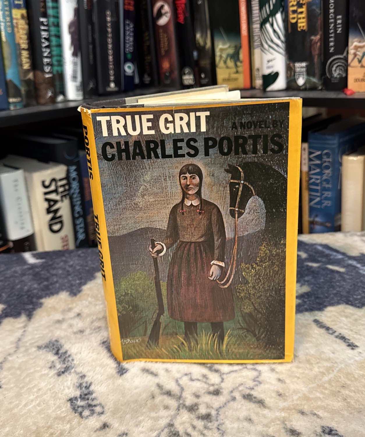 True Grit – Charles Portis – First Edition/Later Printing – 1968 Hardcover, HCDJ