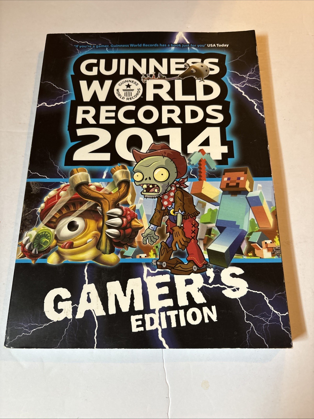 Game On! Guiness World Records Gamer’s Edition 4 Book Lot 2013 2014 2015 2018