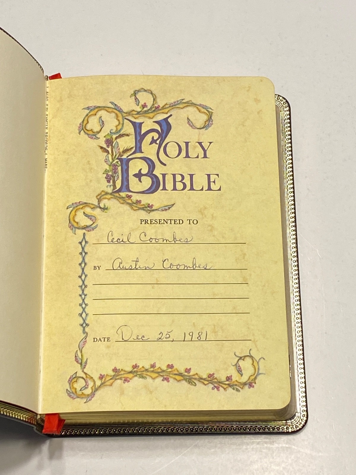 Nelson Imperial Reference Bible KJV “Black Khyber Kid Leather” Indexed 1972 #484