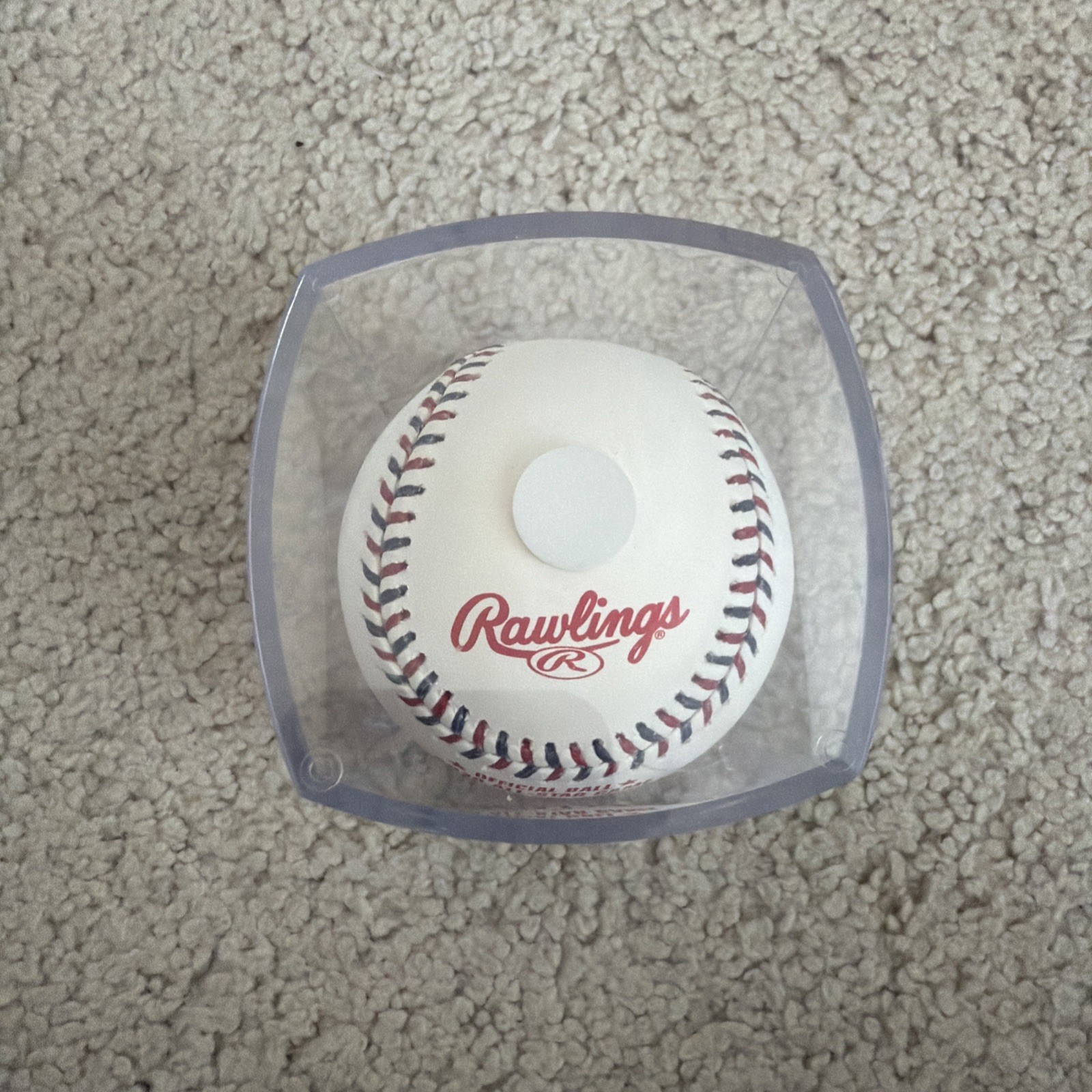 2018 All-Star Game Rawlings Official MLB Leather Game Baseball Robert Manfred –