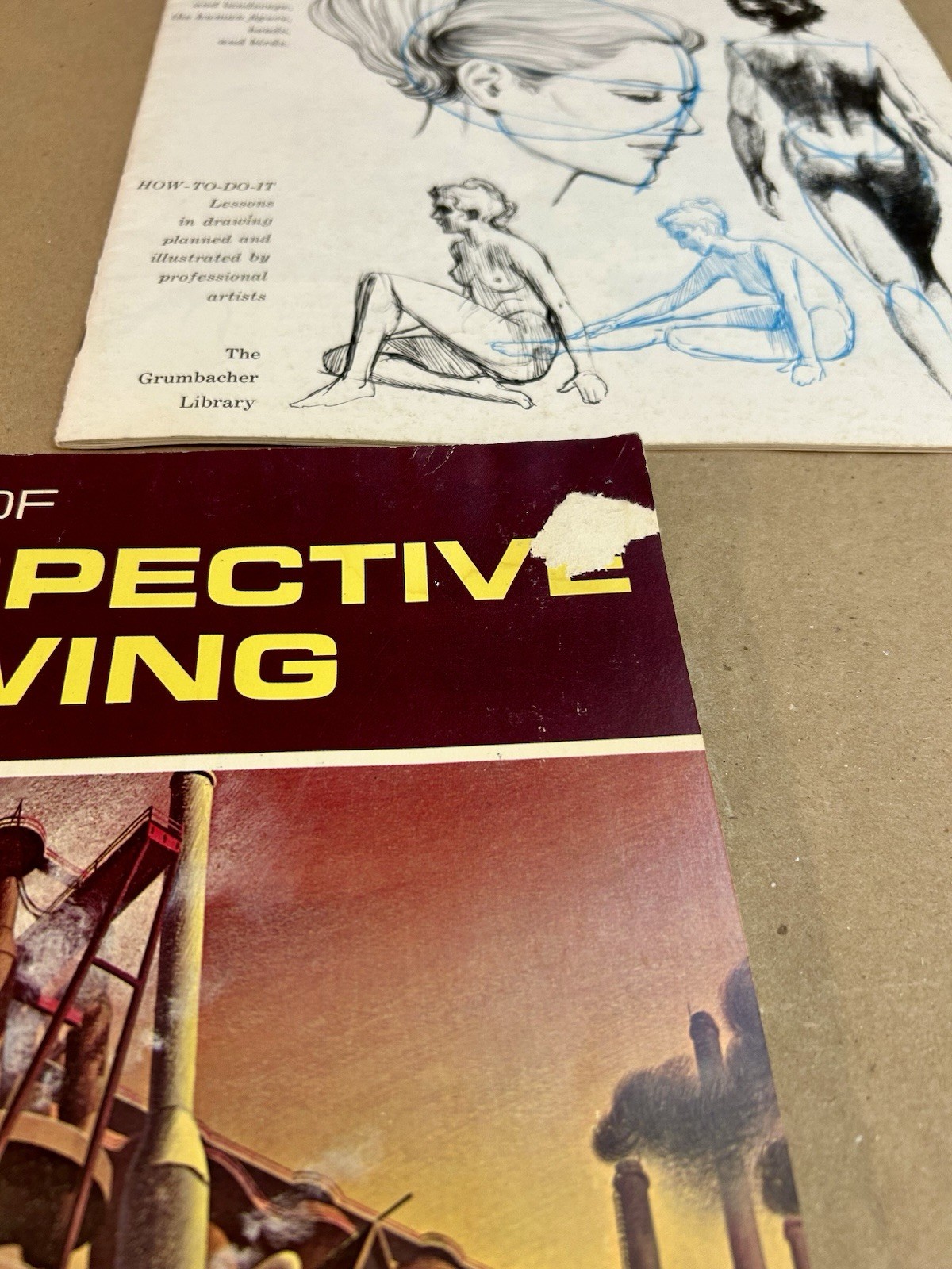 Vintage-The Art of…Books by The Grumbacher Library-Lot of 5-Drawing-Painting