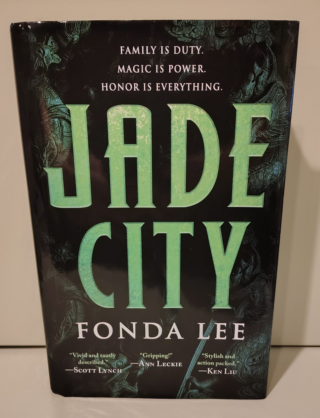 Jade City – Fonda Lee (Hardcover) True First Edition/Print, 1st/1st, $26.00, GD