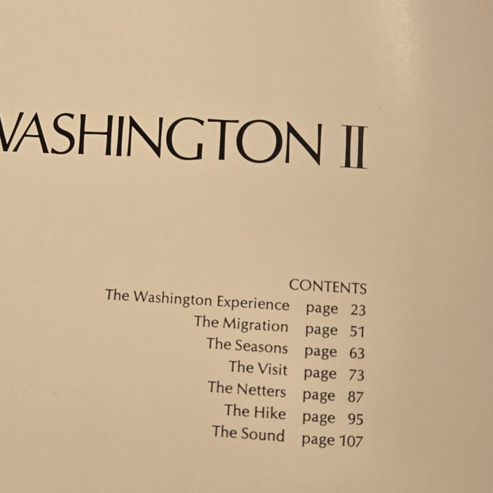 Washington II Hardcover Photography Book By Ray Atkeson Landscape Photos