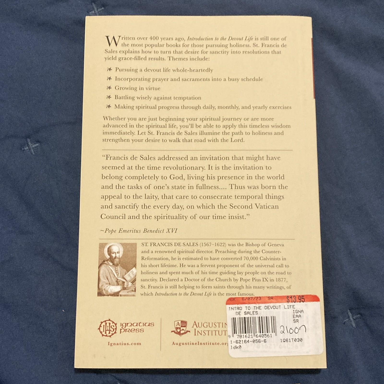 St. Francis de Sales – Introduction to the Devout Life Ignatius PB English