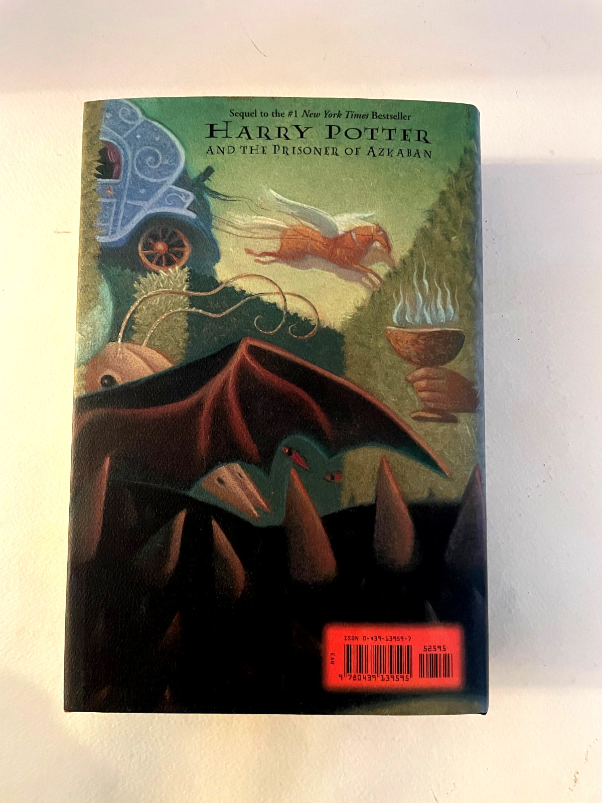 Harry Potter and the GOBLET OF FIRE #4” HC First American Edition, July 2000