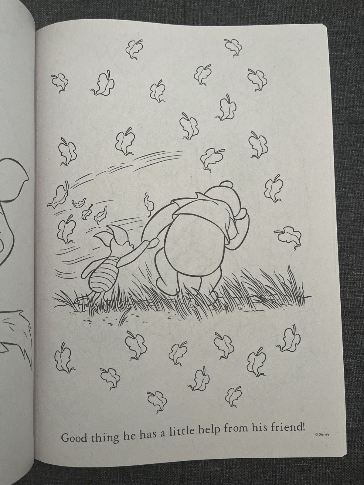 Disney Winnie the Pooh Big Fun Book to Color Puzzles Games and Coloring