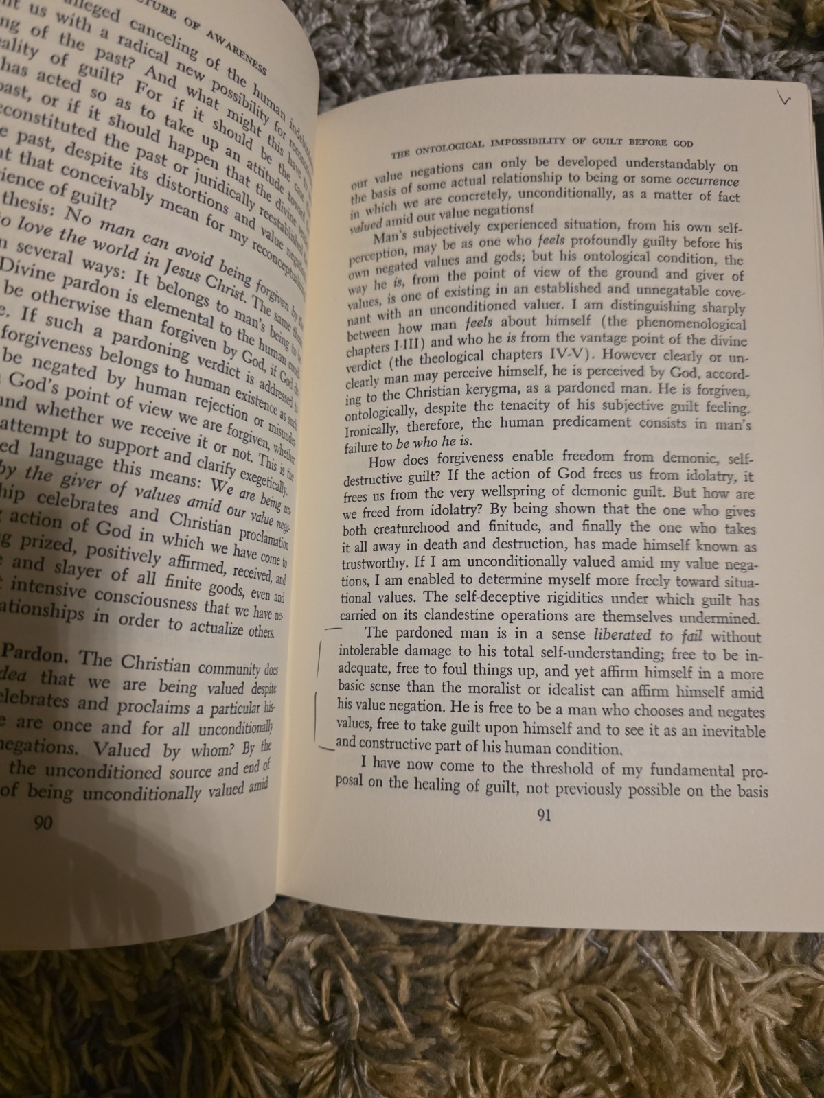 The Structure of Awareness By Thomas C. Oden 1969 Hardcover Dust Jacket