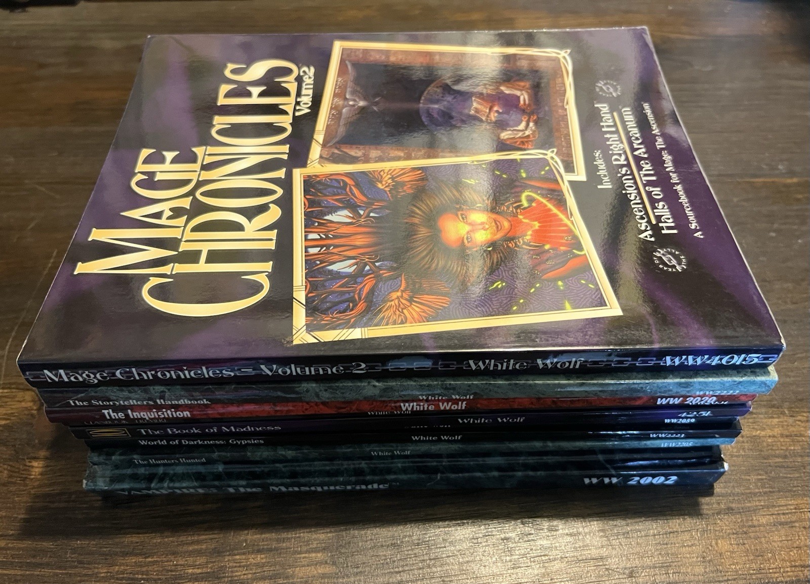 10 Vampire Werewolf Players Guide Sourcebook RPG Lot Out of Print White Wolf WW
