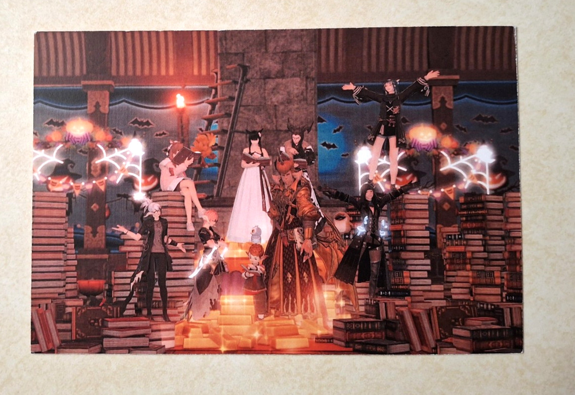 Final Fantasy XIV 14 FF14 Memories of Crystal Fan Art Book Hardcover Square Enix