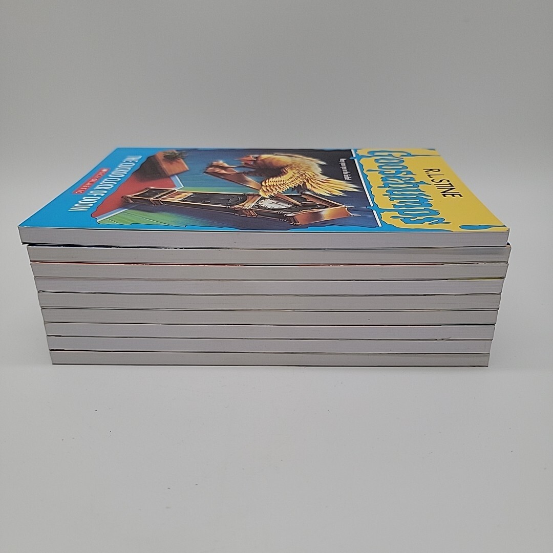 Lot of 9 Goosebumps Books by Scholastic R. L. Stine