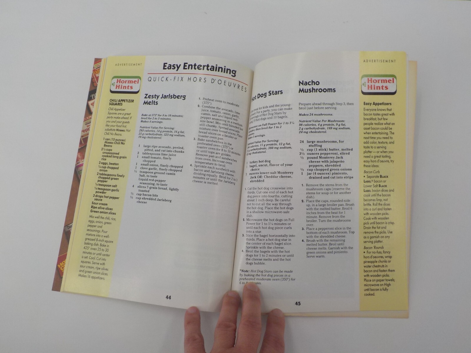 HORMEL FAMILY CIRCLE COOKBOOK SPECIAL EDITION BUSY COOK’S BOOK PRINT 1991