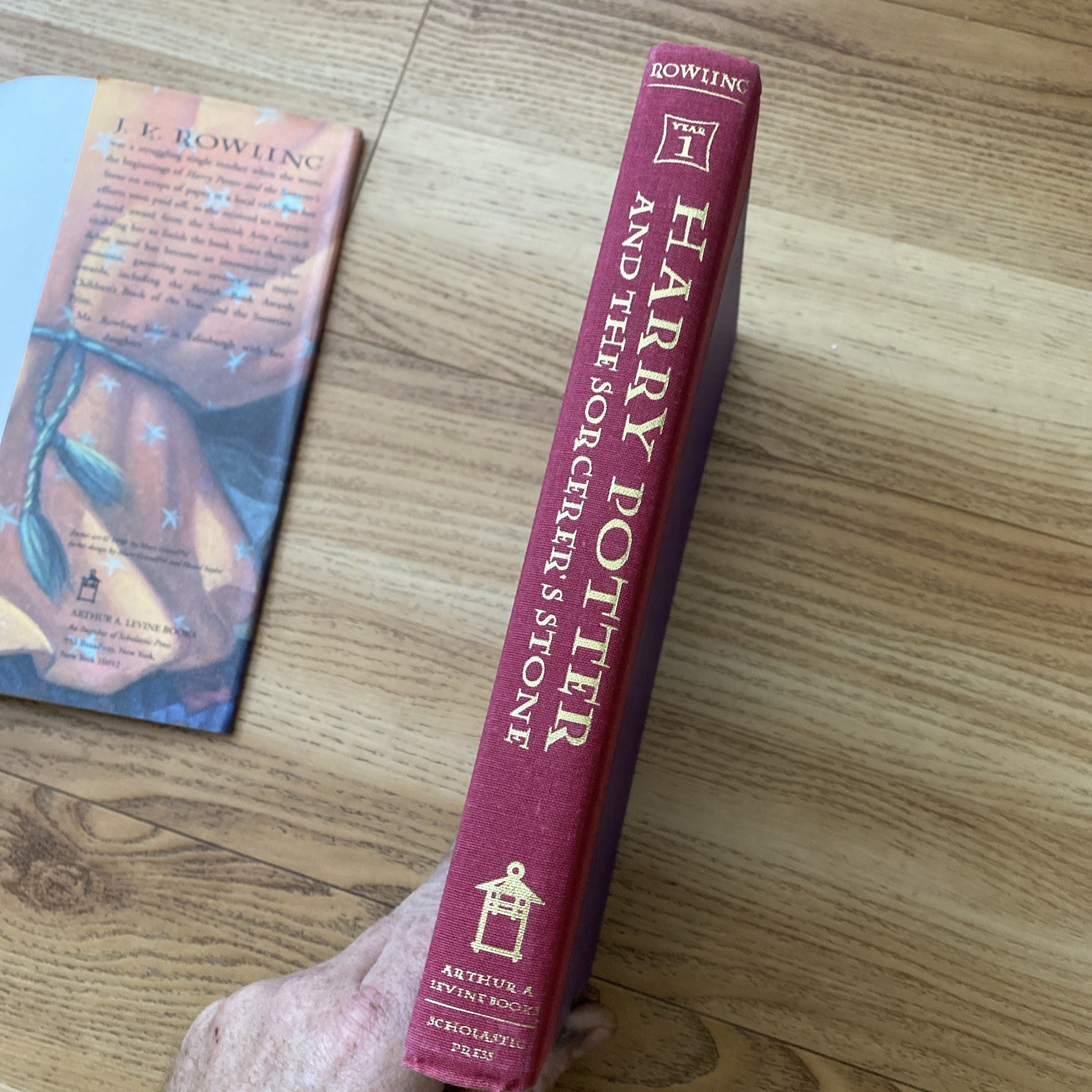 Harry Potter and the Sorcerer’s Stone by J. K. Rowling 1st American Edition 1998