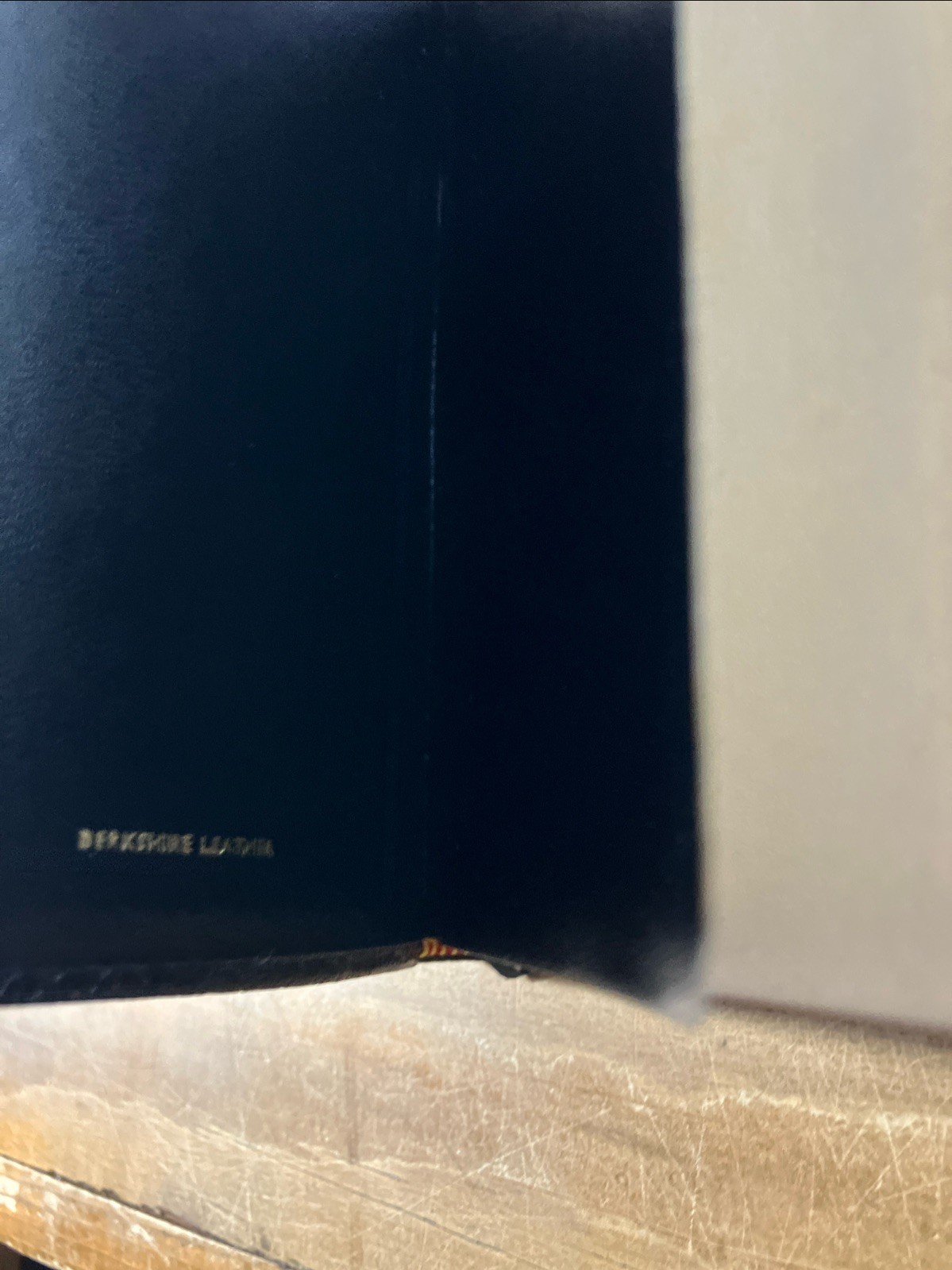 Cambridge Cameo New Testament Psalms Bible KJV Genuine Berkshire Leather 4 TXRL