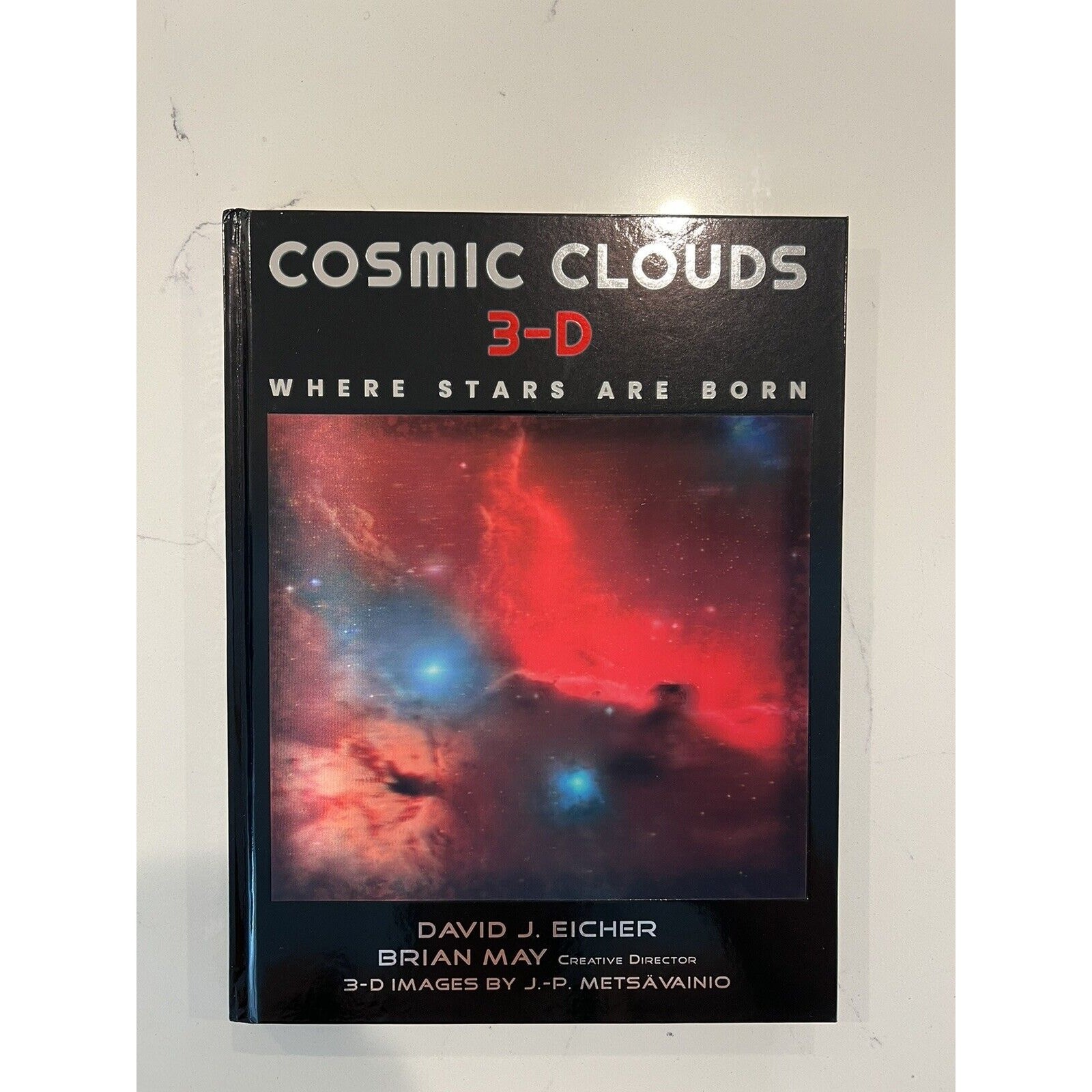 COSMIC CLOUDS 3-D Where Stars Are Born with SIGNED Bookplate by Brian May