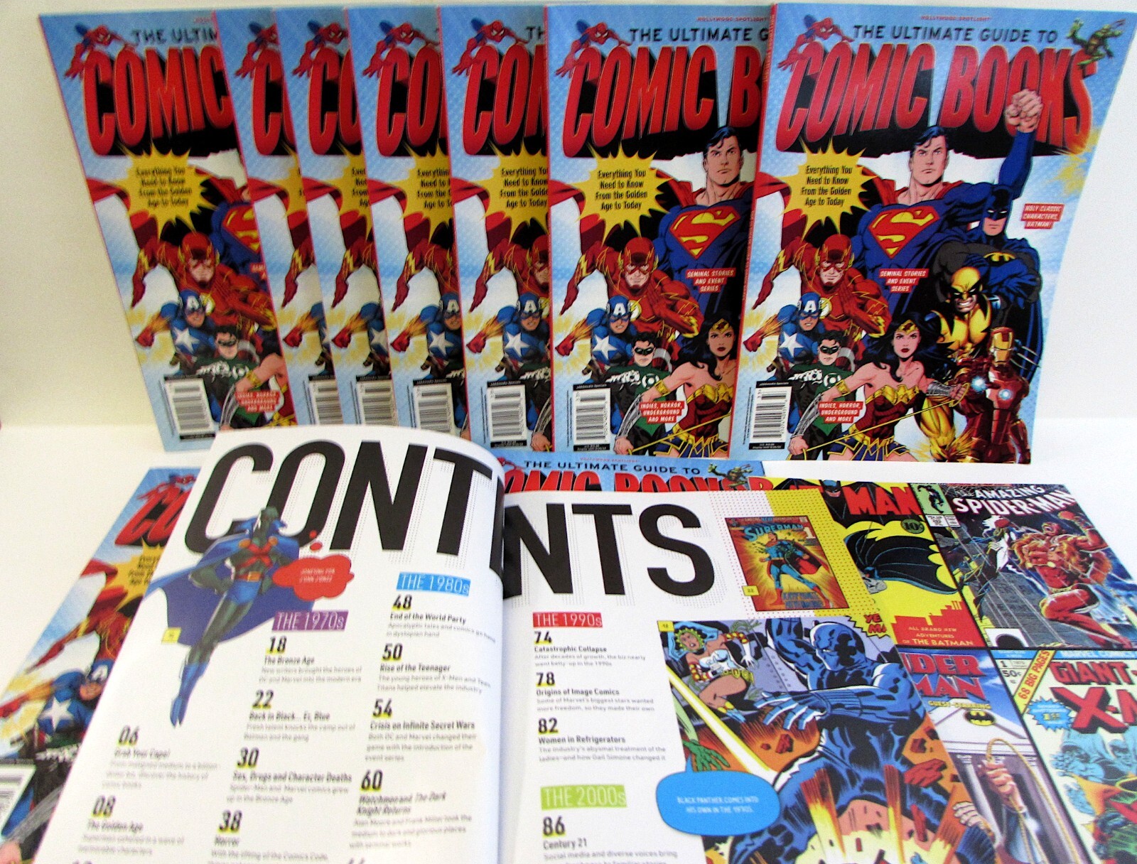 The Ultimate Guide To Comic Books Lot of 13 Magazines a360media Specials