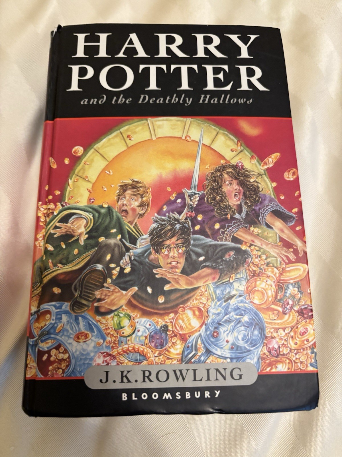 Harry Potter and the Deathly Hallows – 07 1st Ed. Bloomsbury UK Hardcover First