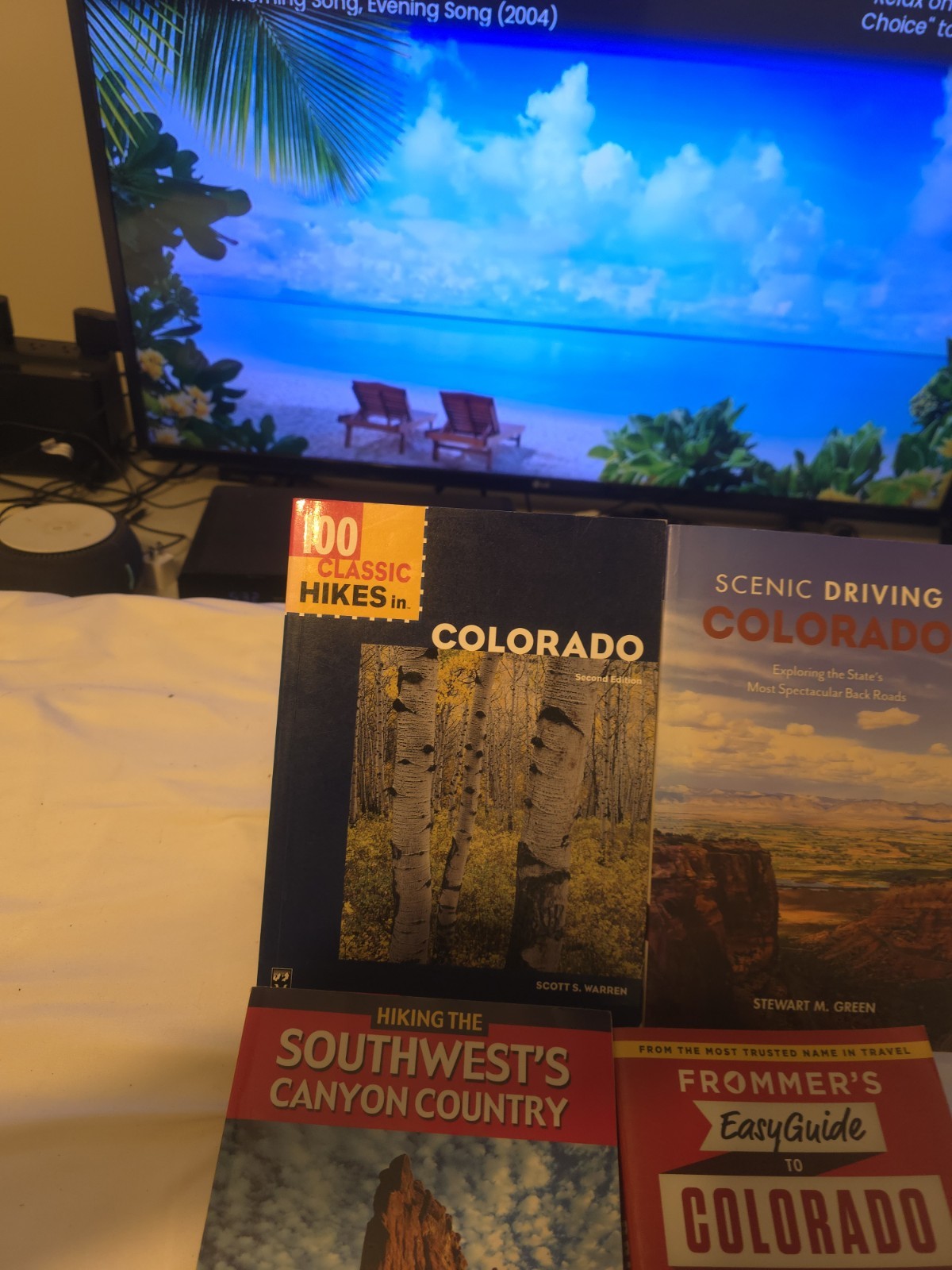 COLORADO/SOUTHWEST/GUIDE/VACATION PLANNERS, LOT OF 4 PAPERBACK BOOKS, FREE SHIP!