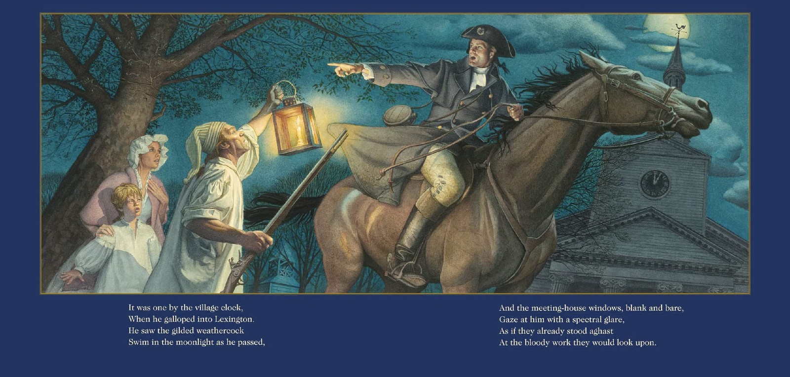 Paul Revere’s Ride: The Classic Edition (Charles Santore Children’s Classics)