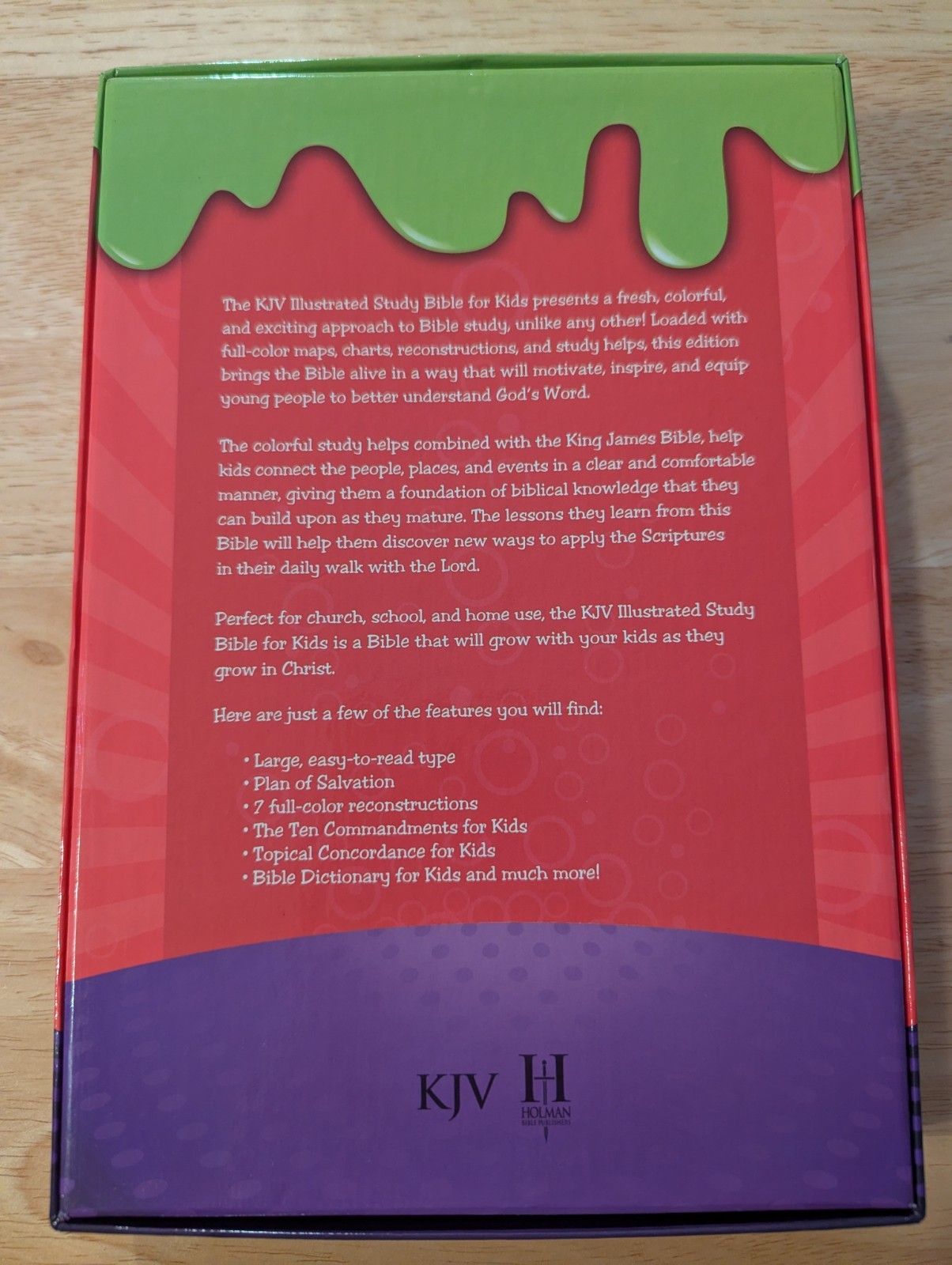 KJV Illustrated Study Bible for Kids/ Pink Simulated Leather