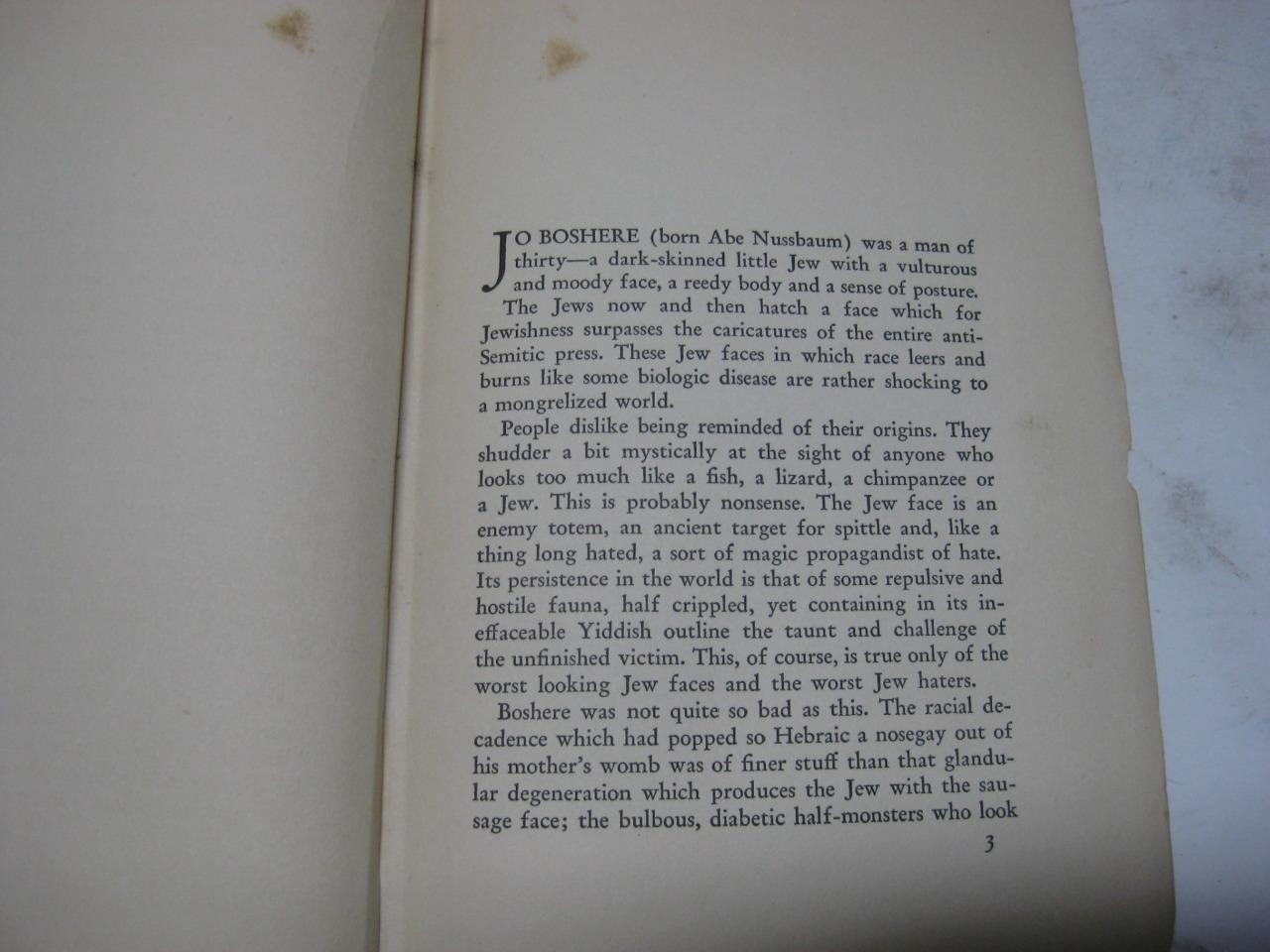 1932 A Jew in Love by Ben Hecht