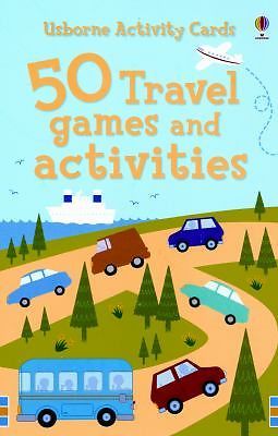 50 Travel Games and Activities by Usborne Books Staff (2006, Cards,Flash Cards)