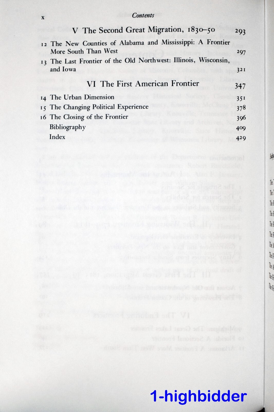 The Trans-Appalachian Frontier: People Societies & Institutions 1775-1850 1st Ed
