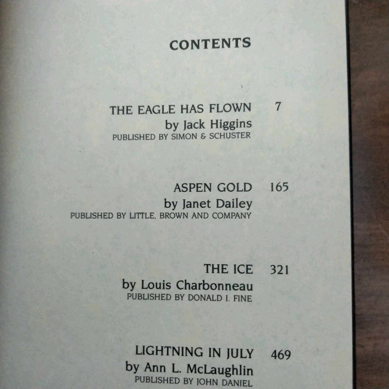 Reader’s Digest Condensed Books HC Lot 4 Like New