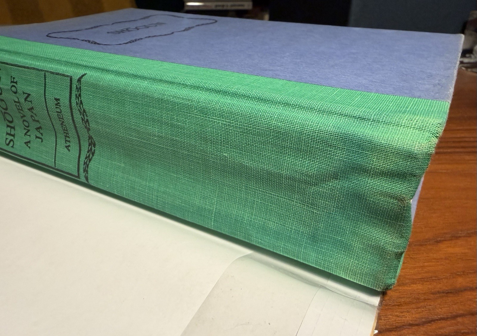 SHOGUN – James Clavell ATHENEUM 1st EDITION/1st PRINTING 1975 Hardcover DJ Mylar