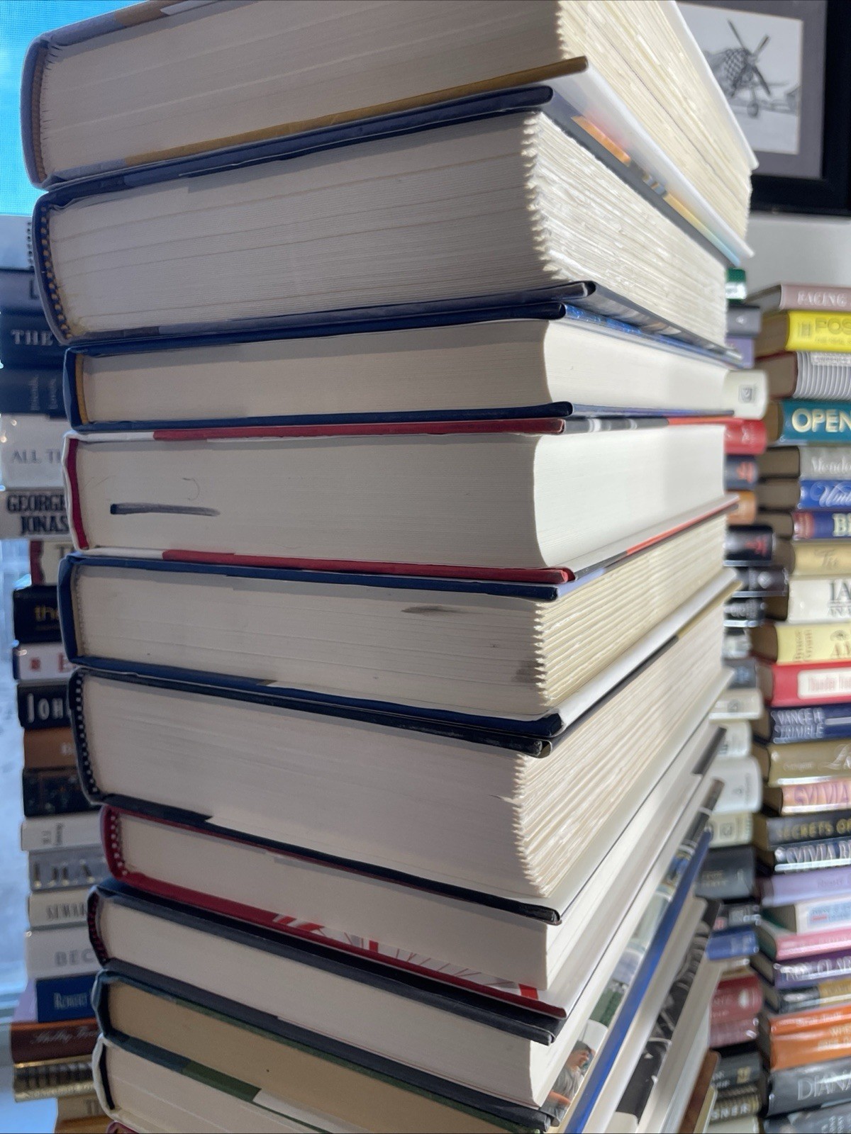 10 Pounds Assorted Non-Fiction Hardcover Books Mass Market Various Sub Genres