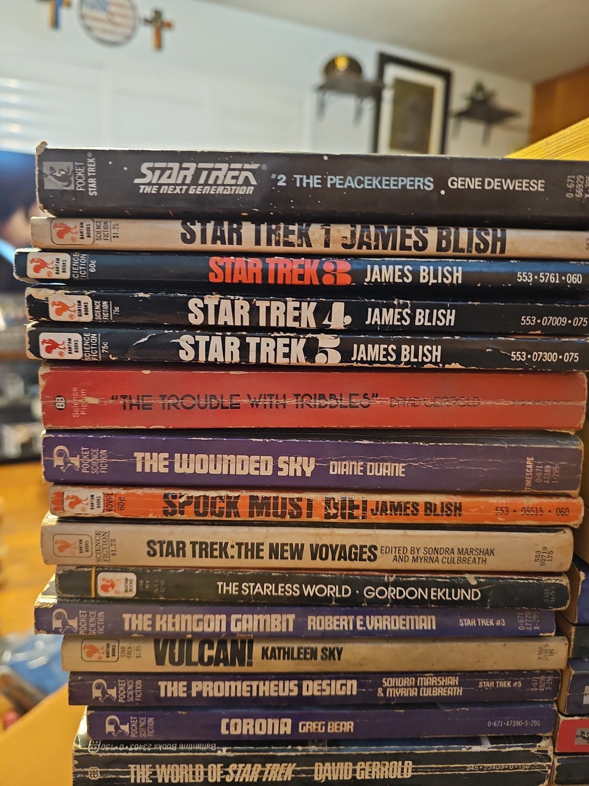 Star Trek Vintage Bantam 60s-80s Various Authors Condition PB LOT OF 34